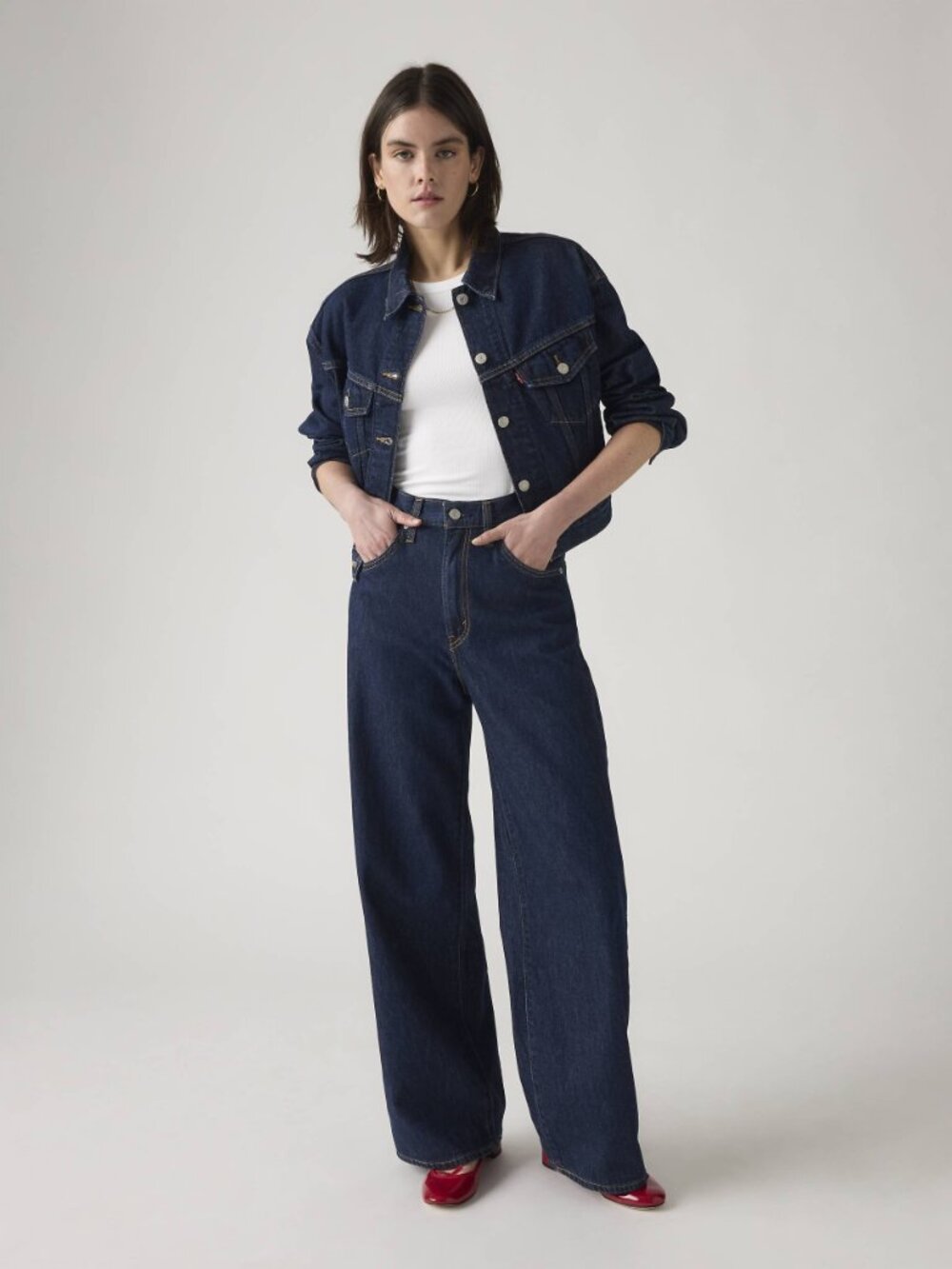 Levi's Cinch Baggy Lightweight Jeans 26x31 Reign Of The Rinse NWT
